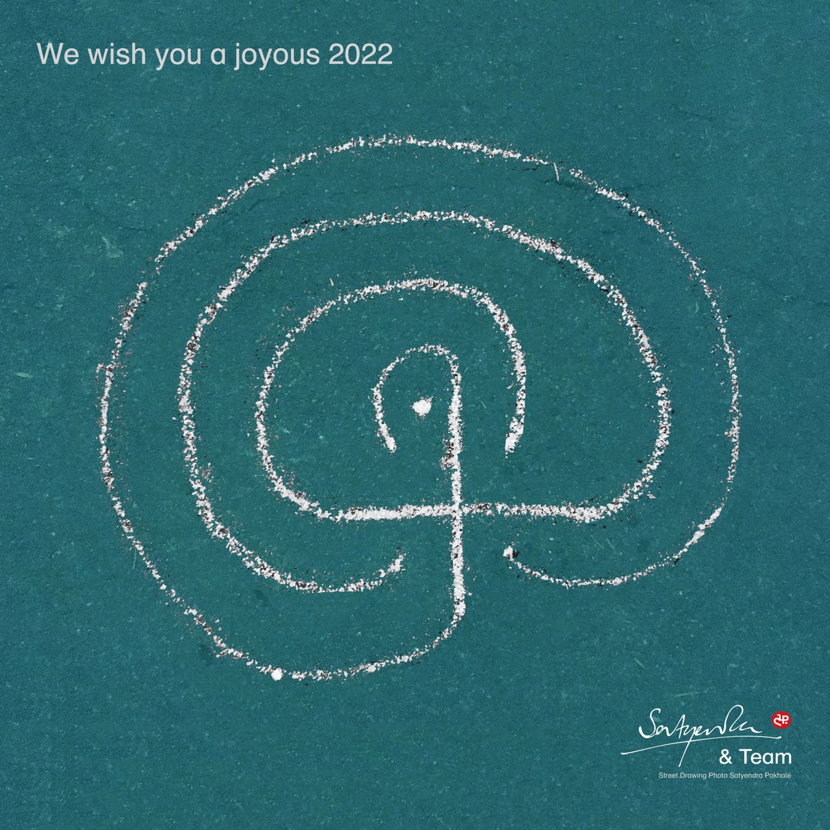 Wish you a joyous 2022!

@Satyendra_Pakhale &amp; Team

Street drawing / Photo: Satyendra Pakhalé 

#SatyendraPakhaleArchives #SPphotos #satyendrapakhalé