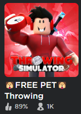 DevFoyRBX (@devfoyrbx) on Twitter photo I'd like to thank everyone for this amazing milestone! Can't wait for the future this game has ;) 
Game: roblox.com/games/77457674…
#Roblox #RobloxDev #RobloxDevs I'd like to thank everyone for this amazing milestone! Can't wait for the future this game has ;) 
Game: roblox.com/games/77457674…
#Roblox #RobloxDev #RobloxDevs
