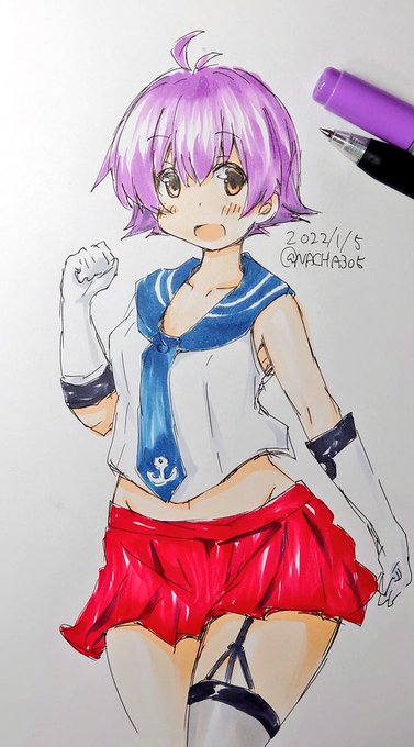 酒匂のtwitterイラスト作品