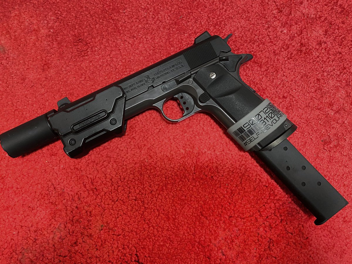 東京マルイ エアコキガバメント ロングマガジン コンペンセイター レール付き 東京マルイ エアコキガバメント ロングマガジン(78発) - メルカリ