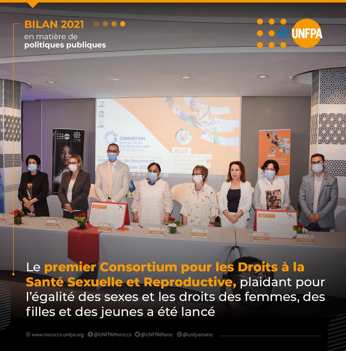 Pour renforcer l'action pour l’égalité et les droits des femmes et des jeunes, le 1e #Consortium pour les #Droits à la Santé Sexuelle et Reproductive voit le jour au #Maroc

morocco.unfpa.org

<a href="/Ong_AMPF/">AMPF</a>
<a href="/AmsfAssociation/">Association AMSF</a>
<a href="/AssNSFM/">ANSFM</a>
<a href="/OpalsMorocco/">OPALS Morocco</a>
<a href="/ypeer_morocco/">Y-PEER PETRI Morocco</a> 
<a href="/CinuRabat/">UN Info.Centre Rabat</a>