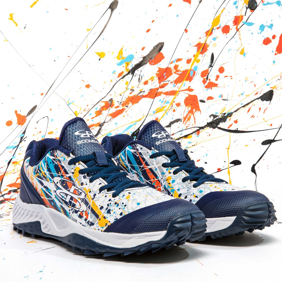BoombahInc's tweet photo. Presenting the all new Dart Splash turf shoes. Available in both men's and women's.
#turfshoes #footwear #baseballturfs https://t.co/y4ulWnyaMg