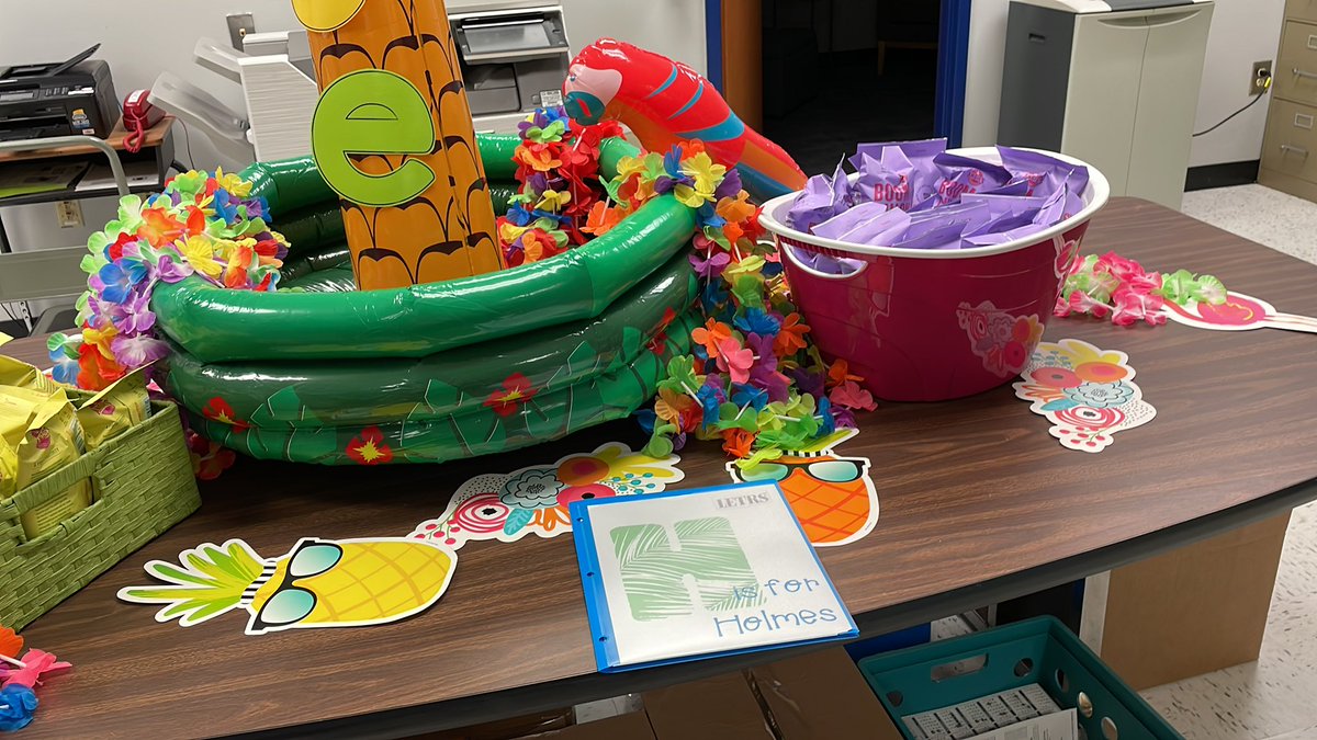 We had an exciting virtual LETRS launch on Monday and today teachers are familiarizing with the learning materials.
