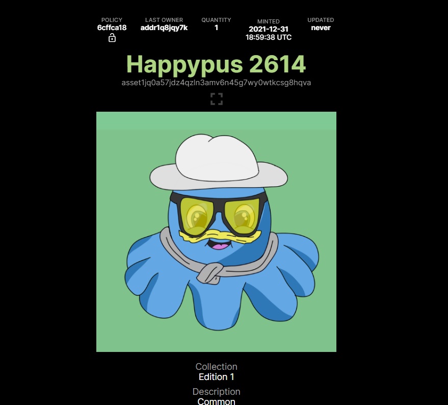 HappypusNFT's tweet photo. To celebrate our growing CNFT fam ,we are giving away this unique #happypus.

1⃣ Follow me
2⃣ Retweet 

Winner in 48 hours!

#CardanoNFT #NFTCommunity #FreeNFT #CNFT @IOHK_Charles #Giveaways https://t.co/GlVfuULew0