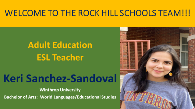 RHadulted's tweet photo. Need to improve your English Language communication skills? Enroll in classes today by calling 803-981-1375. #MustDoIn22 #OneTeamOneMissionOneRockHill https://t.co/PQ2zlJNwG4