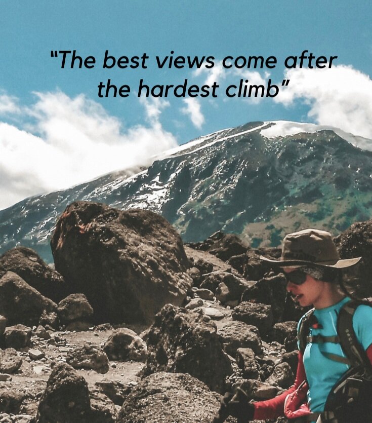 “The best views come after the hardest climb”

via <a href="/B_Pash/">Pashmina Binwani</a> #hiking #motivation #getoutside