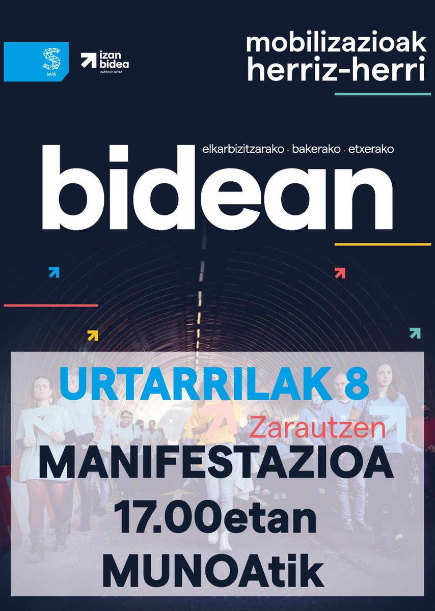 Zarauzko Sare #izanbidea tweet media