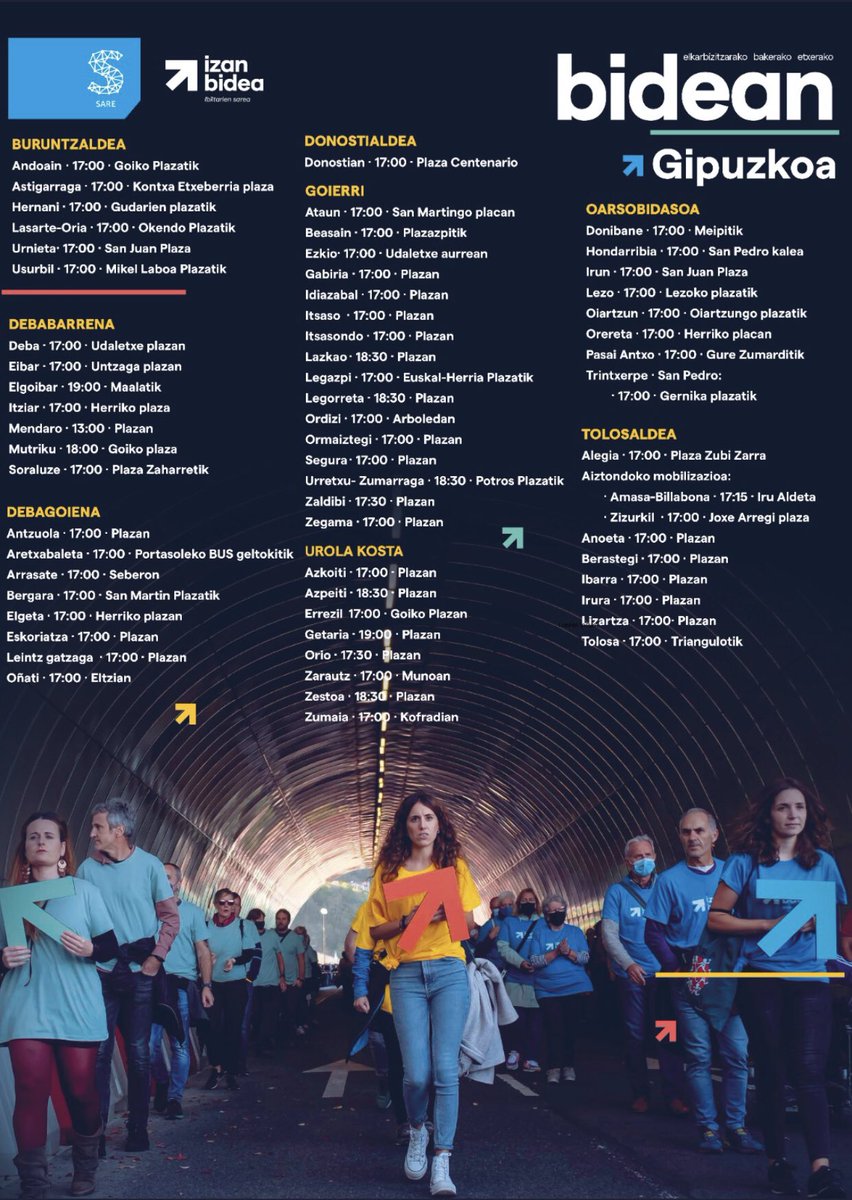 Zarauzko Sare #izanbidea tweet media