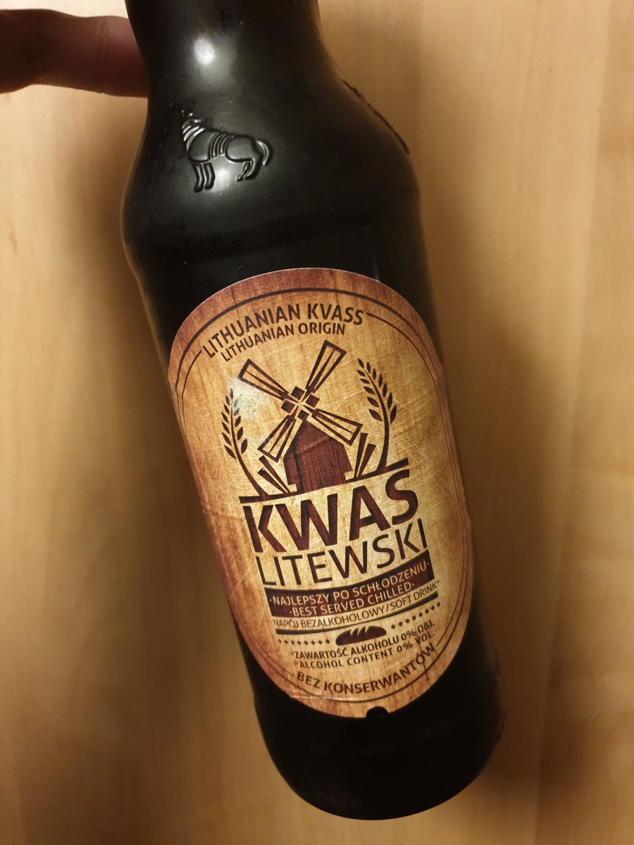 Still looking for one in the UK that isn't immensely sweet 😖
I think the best I had was kwas chlebowy starolitewski in Kato 🥲
#kwaschlebowy #starolitewski #квас #katowice