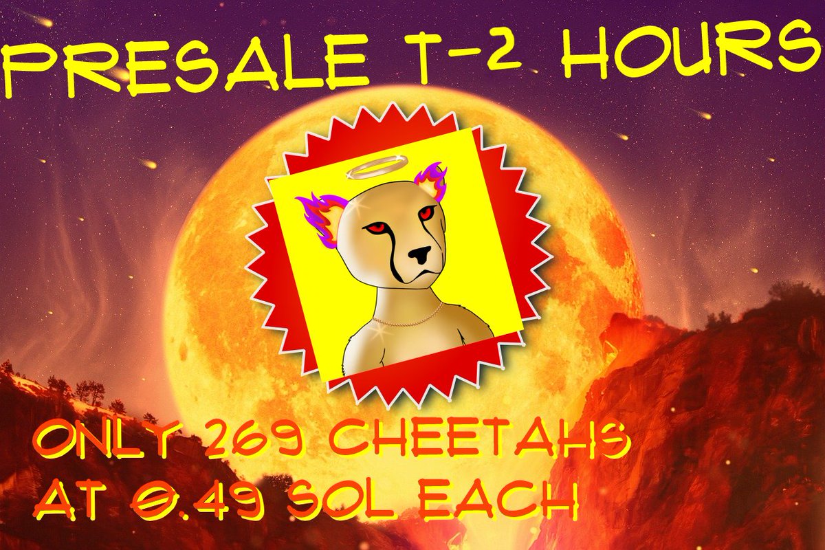 CheatingCheetahsNFT (WhiteList Live) tweet media