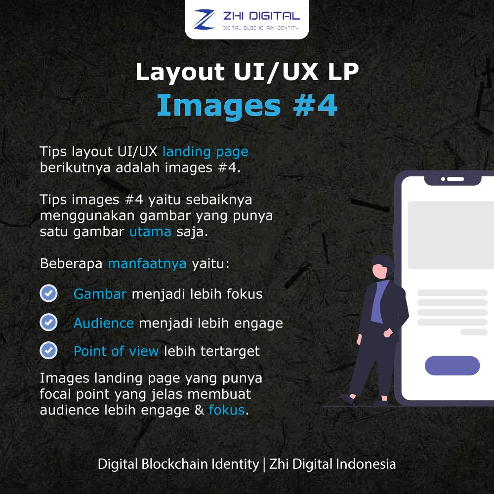 zhidigital_id's tweet photo. Halo sahabat #digitalmarketer 🥳

Yuk simak #digitalmarketingtips dari Zhi Digital, yaitu #landingpage

Tips images 4 yaitu sebaiknya menggunakan gambar yang punya satu gambar utama saja.

Read more👇
#zhidigital #digitalmarketing 
https://t.co/R5GrmTz6PF https://t.co/W4nzFJEHjk