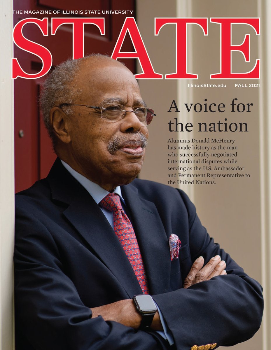 IllinoisStateU's tweet image. #GradTip: Update your contact info to receive the award-winning alumni magazine, Illinois State, which is sent our three times a year in print and digital format. Subscribe to receive the magazine and other special invites to alumni events and resources. 
bit.ly/3qOCnwH