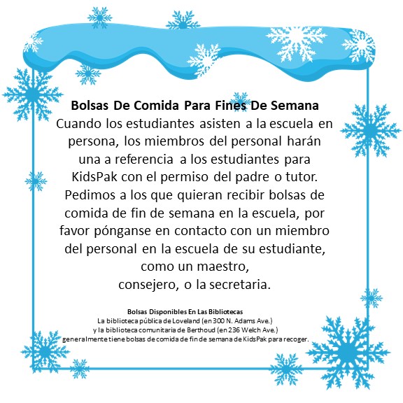 KidsPakCO's tweet photo. Cuando los estudiantes asisten a la escuela en persona, los miembros del personal referirán a los estudiantes a KidsPak con el permiso del tutor. Comuníquese con un miembro del personal de la escuela de su estudiante, como un maestro, consejero, trabajador de salud o secretaria. https://t.co/9t2tTG9bEf