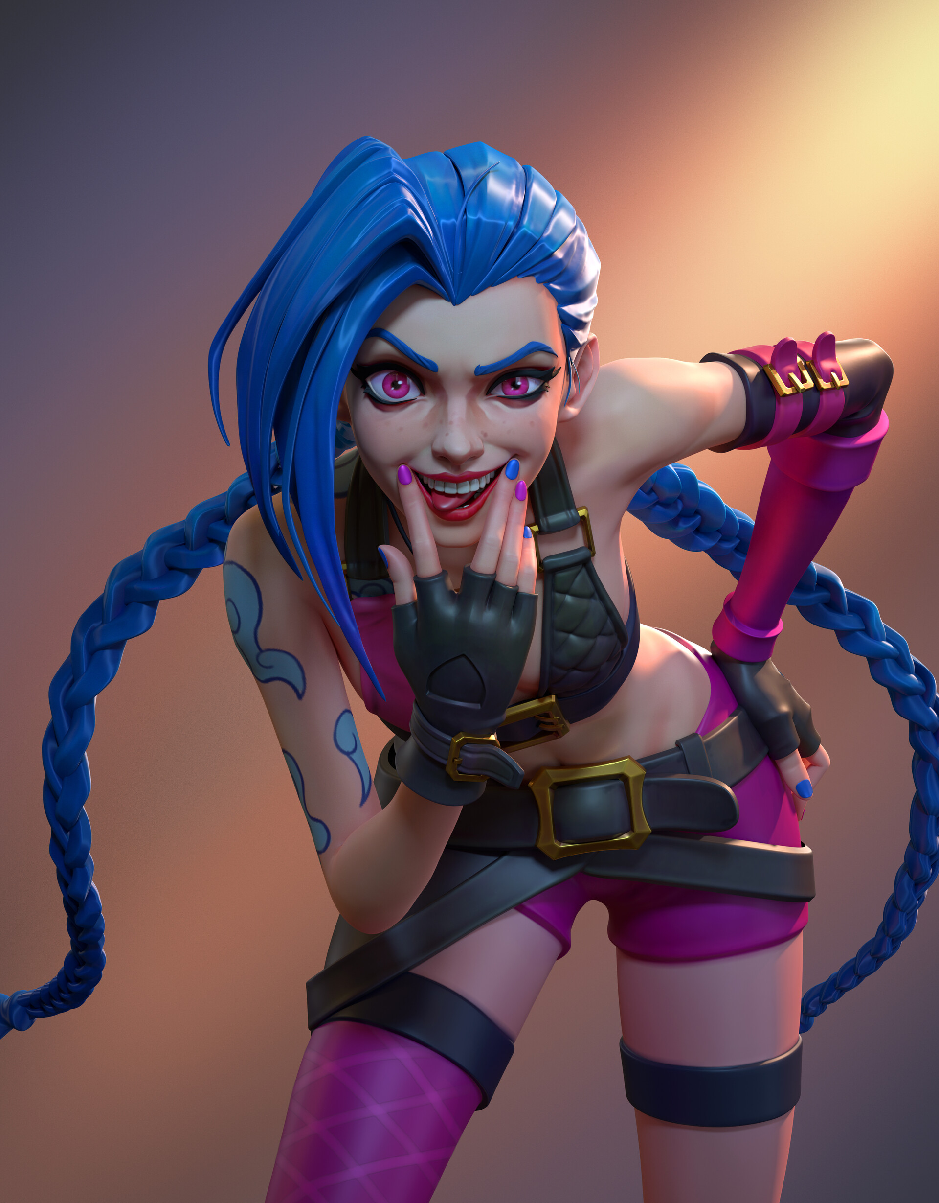 Presale Hot Toys TMS137 1/6 Arcane League of Legends Jinx