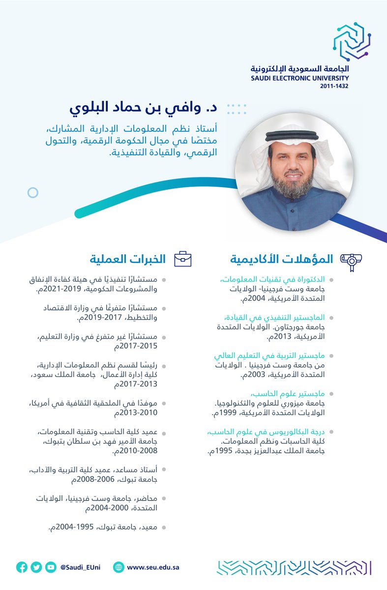 الجامعة السعودية الإلكترونية tweet media