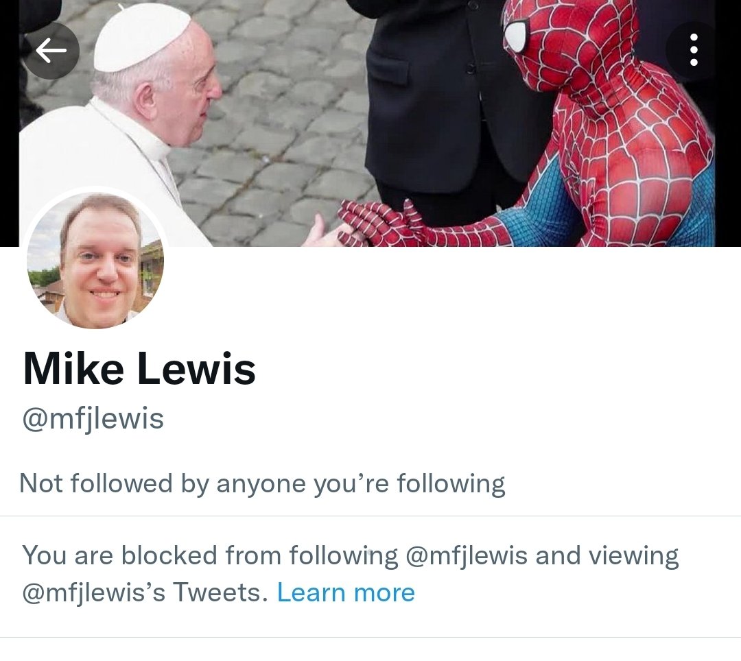 self_rejected's tweet photo. @Sensus_Fidelium I think he also blocked everyone who follows you, Steve. I've never even heard of the guy til I came across this post https://t.co/5Y8k4owk19