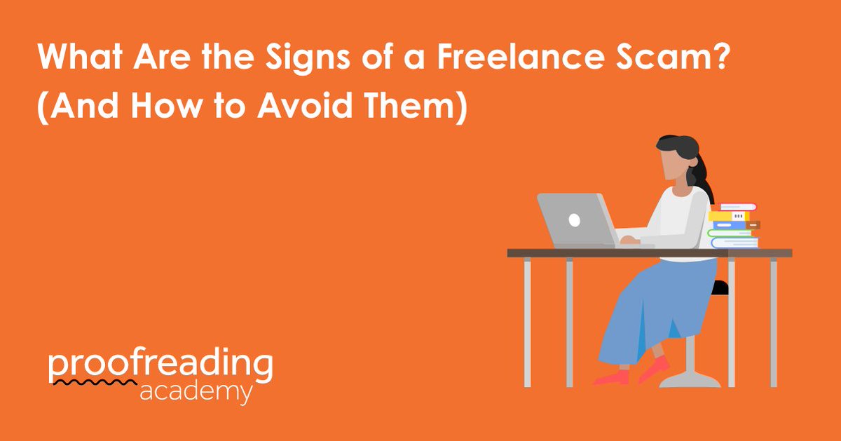 Knowadayslearn's tweet photo. Being a #freelanceproofreader doesn’t only mean being in charge of your working hours and rates of pay. Unfortunately, it means you also have to watch out for scammers! We’ll cover the common signs of a #freelancescam, and how to avoid them.
https://t.co/F7l2YMU2DM https://t.co/pvrInefVKc