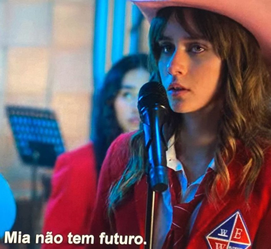 Azul Guaita você sabe que venceu na vida. 