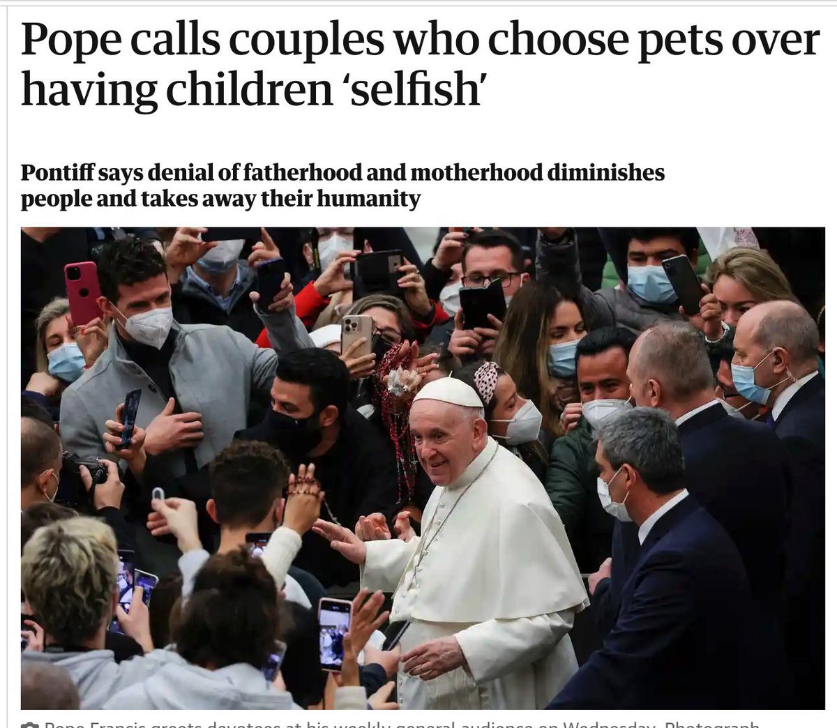 Baddiel's tweet photo. What about people who chose religion over having children? https://t.co/h2NJomI52W