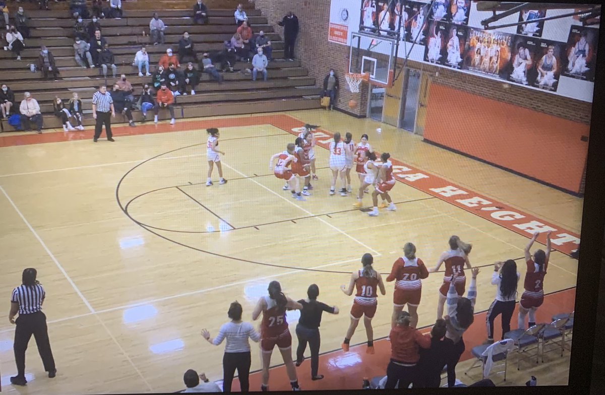 With 15 seconds left &amp; frustration of realization that the game didn’t go our way, this is what the TEAM looked like cheering on a teammate. No we are not content losing, but last night we defined what team looks like.This is where the fun starts, you can see it coming. #BATL