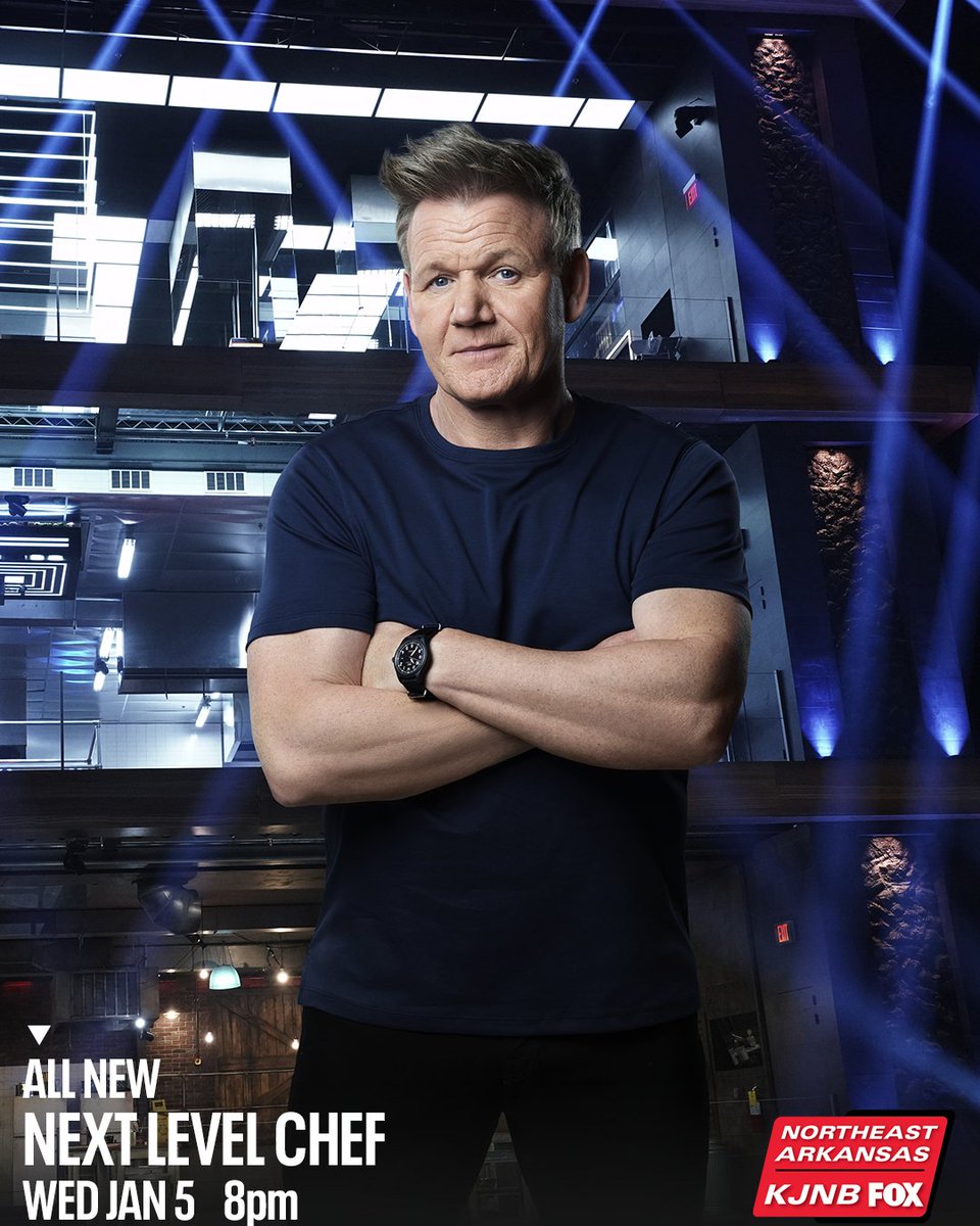 It's Gordon Ramsay's most revolutionary cooking competition yet. Experience #NextLevelChef -- all-new tonight at 8 on KJNB Northeast Arkansas FOX. https://t.co/JJOdMzyUST