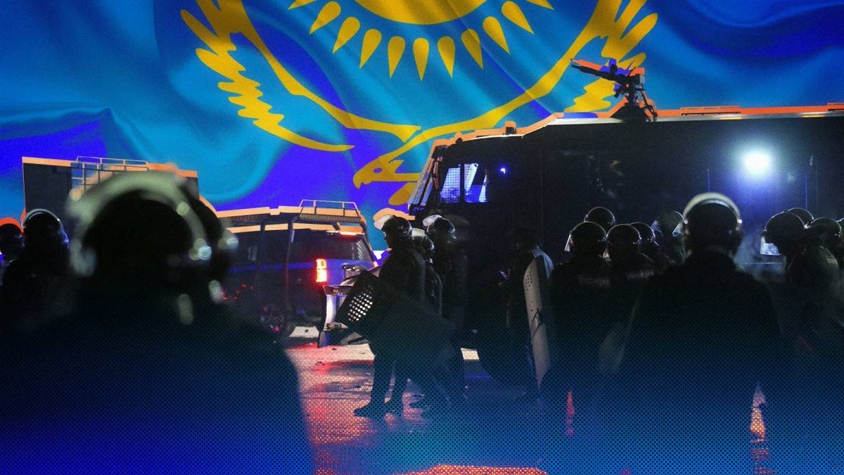 ⚡️RT: протестующие в Казахстане требуют легализовать однополые браки