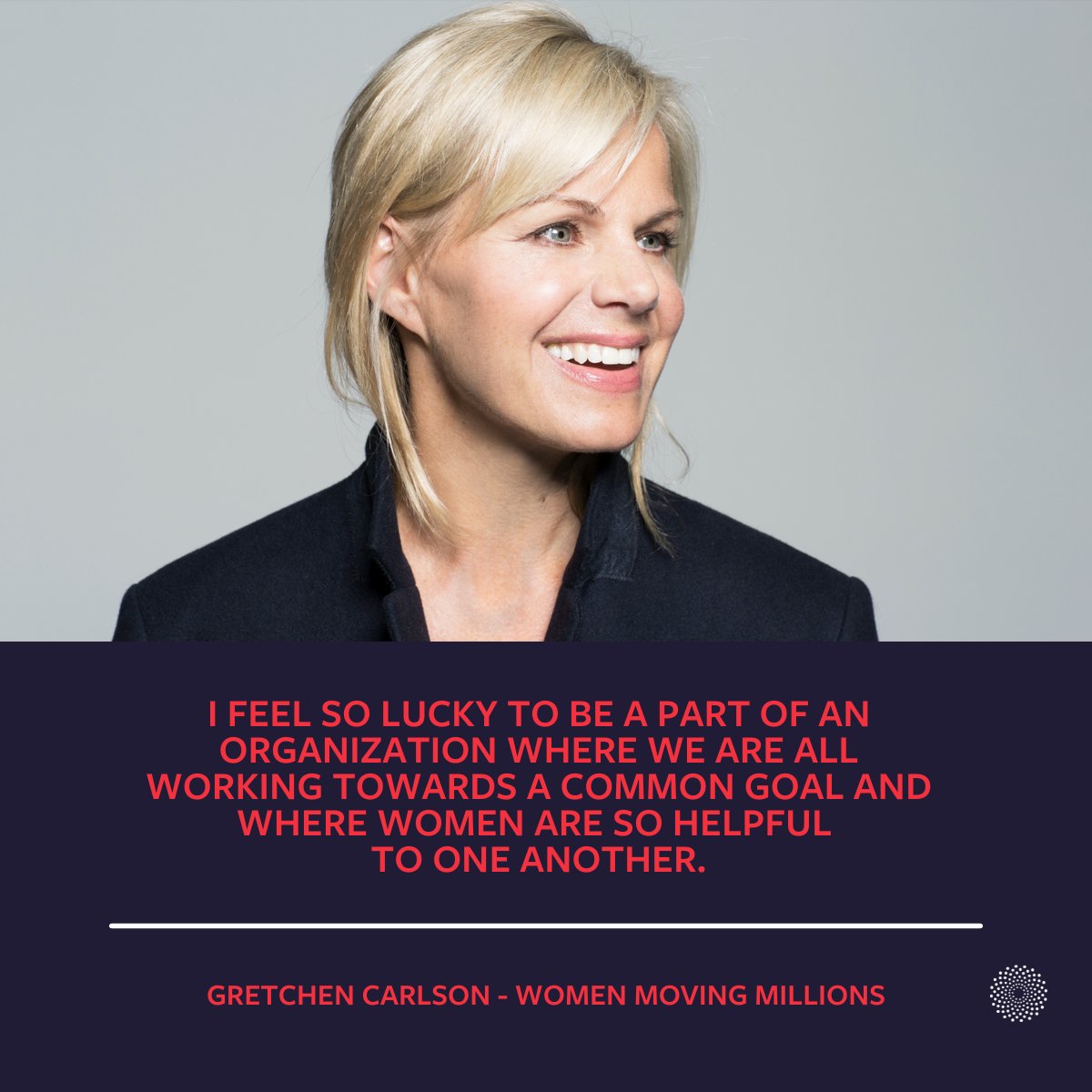 WomMovMillions's tweet photo. Meet Women Moving Millions member @GretchenCarlson. Read her remarkable Story of Impact on our website: https://t.co/5rPDEeO6LF #StoriesOfImpact #getequal https://t.co/qrwJEcU04k