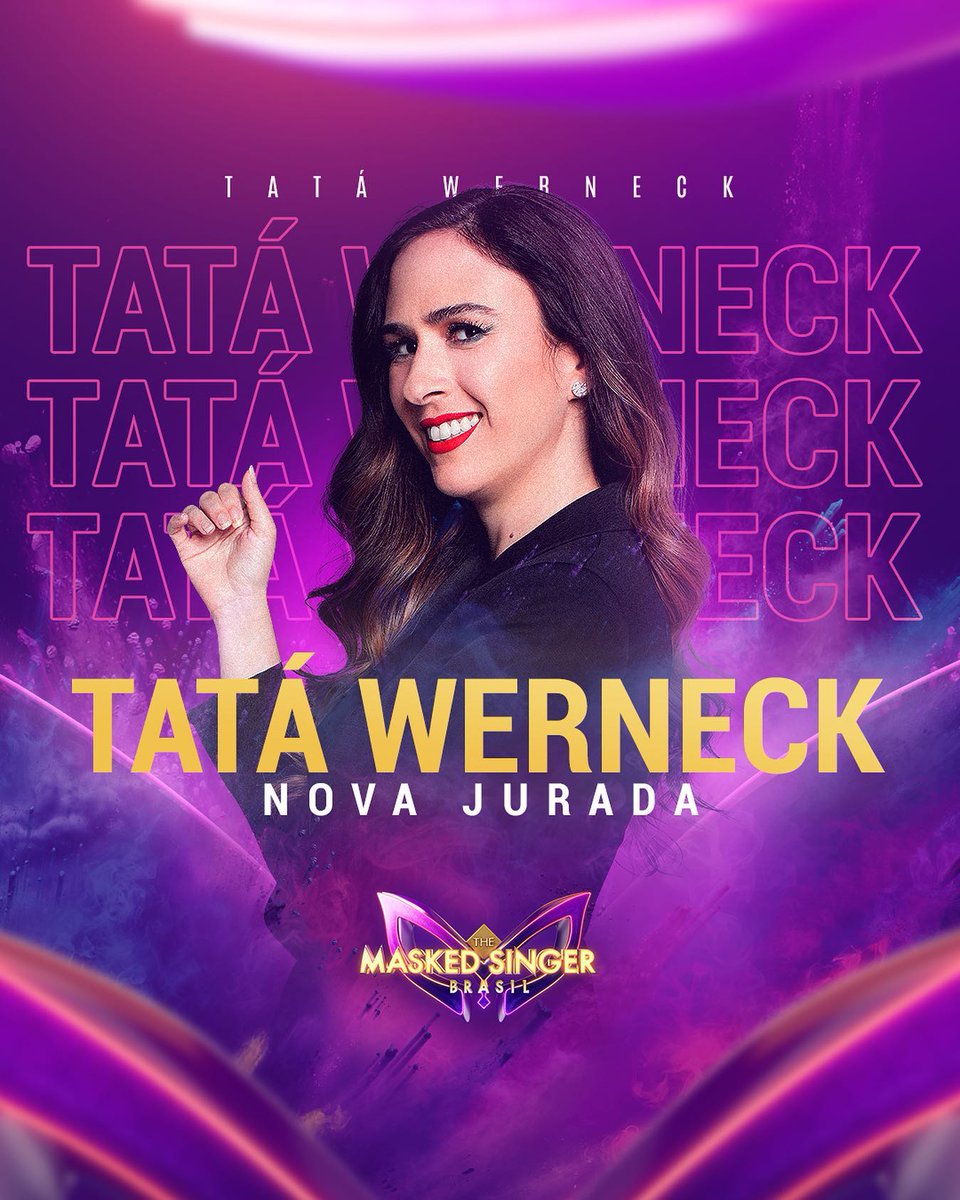 AcervoTata's tweet photo. É ELA! Tatá Werneck vai ser jurada na nova temporada do #TheMaskedSingerBR https://t.co/bIxb9rR42p