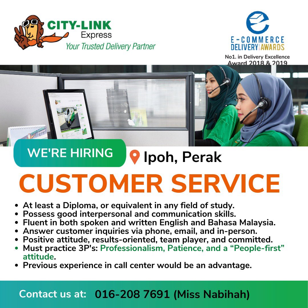 syudiraa's tweet photo. Kindly help to RT this job vacancy. 

IPOH, PERAK VACANCY! ‼️

We're hiring. Please contact the number given for job application. 

Thank you.
 
@JobPerak @iloveyouIPOH 

#JawatanKosongPerak #JobVacancy https://t.co/fZLtqDFkOv