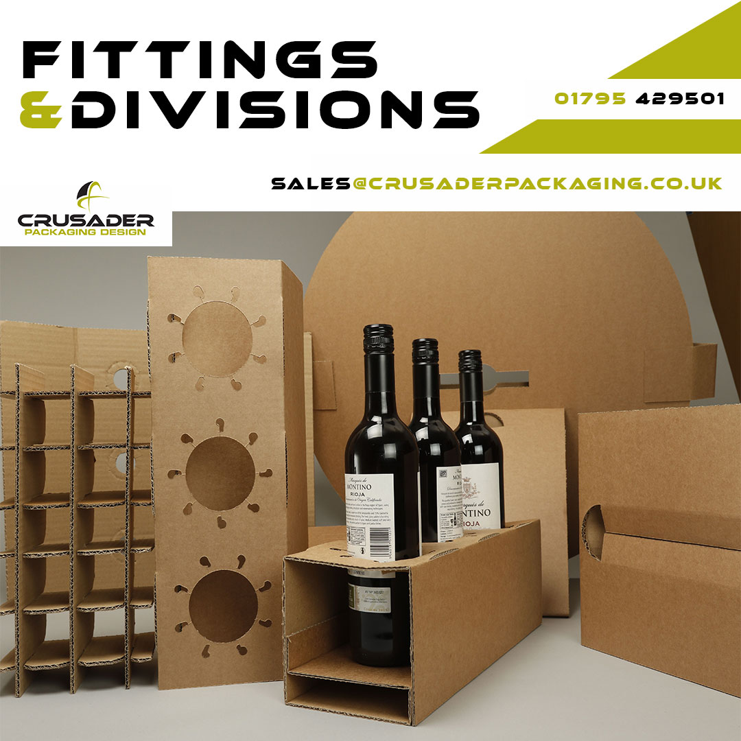 crusaderpack's tweet photo. Fittings &amp; Divisions are perfect for the transportation of fragile items such as bottles, glassware &amp; ceramics. 
Tell us your ideas by contacting:
💻 sales@crusaderpackaging.co.uk  | 📞 01795 429501 

#packagingdesign #packaging #wine #beer #kent #sittingbourne https://t.co/KddfWJrtCM
