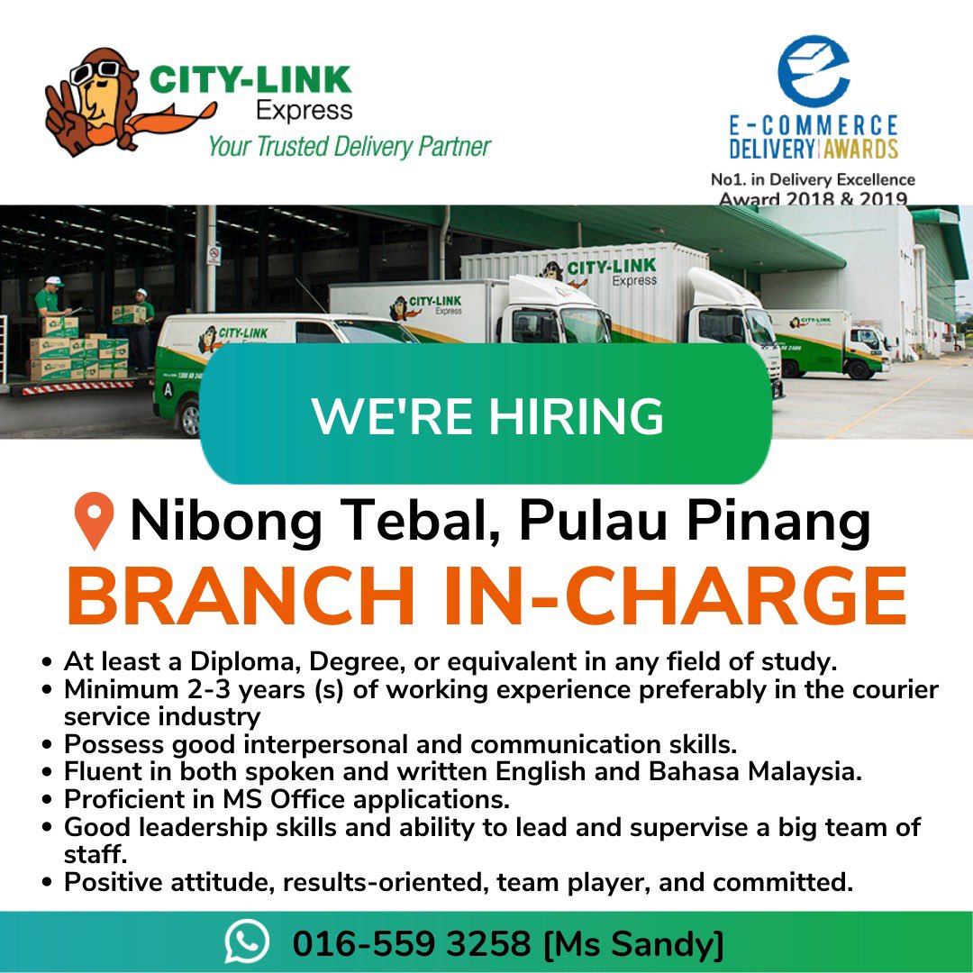 syudiraa's tweet photo. Kindly help to RT this job vacancy. 

NIBONG TEBAL JOB VACANCY! ‼️

We're hiring. Please contact the number given for job application. 

Thank you.

#NibongTebalJawatanKosong #JobVacancy https://t.co/raHJqUQWRL