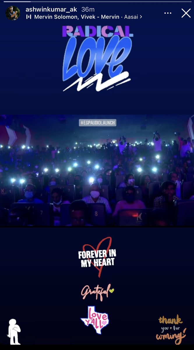 Kuttypoona1's tweet photo. Itโs been a month of #espaudiolaunch n champ decided to surprise us with this sweet gesture. The love for u is always etched in our hearts forever โค๏ธ๐ฅฐ. Many more ALโs to go, much bigger n better..๐งฟThank u everyone who made it special to him by being there for him๐ค https://t.co/BFd2Ez1PqU