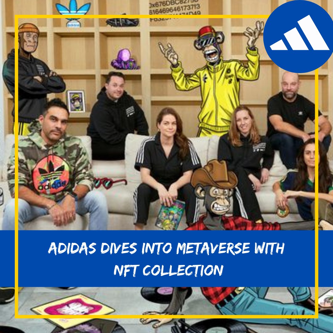 TriSparkMedia's tweet photo. Adidas is one of the latest brands to enter the metaverse. The sportswear company will be dropping its first NFT collection as part of a four-way partnership.
.
.
.
#Adidas #NFT #Metaverse #NonTraditionalMarketing #Advertising #Creativecampaigns #FtLauderdale #Miami https://t.co/YTKUakdYbh