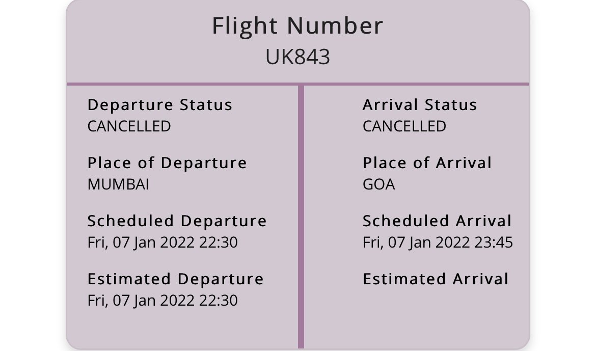 ASHISHT49893542's tweet photo. At last momment flight got cancelled no reply from customer care worst service by @airvistara PNR 67HEL7
@airvistara https://t.co/J8HuLNr01Y