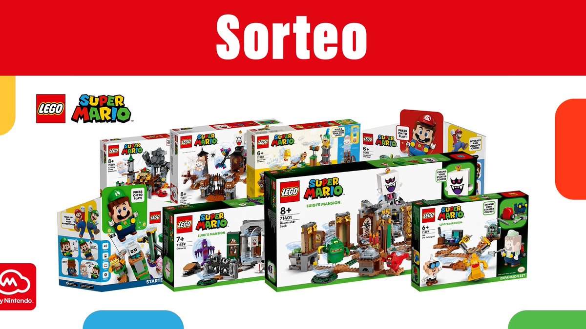 Nintenderos's tweet photo. Participa en el nuevo sorteo de LEGO Super Mario para usuarios de My Nintendo en Europa - https://t.co/JHEJ7KCX9k https://t.co/sSsAf3Ewam