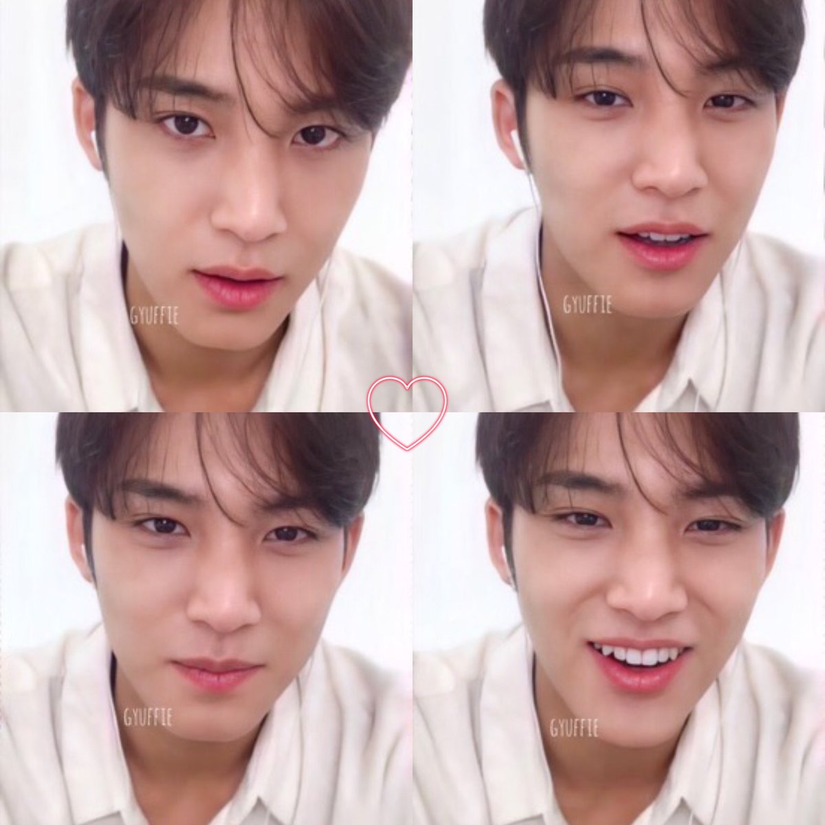 KimMingyuBrasil's tweet photo. [THREAD] 05.01.22 Melhores momentos do #Mingyu durante o fansign online da Yizhiyu. 
©️gyuffie https://t.co/LnwSqlMNEE