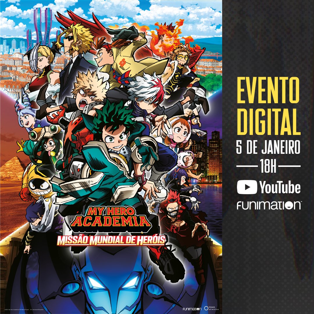 My Hero Academia: Missão Mundial de Heróis - Trailer Oficial