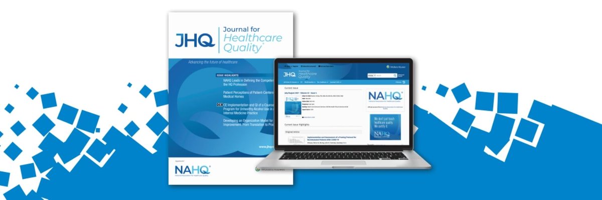 Journal for Healthcare Quality tweet media