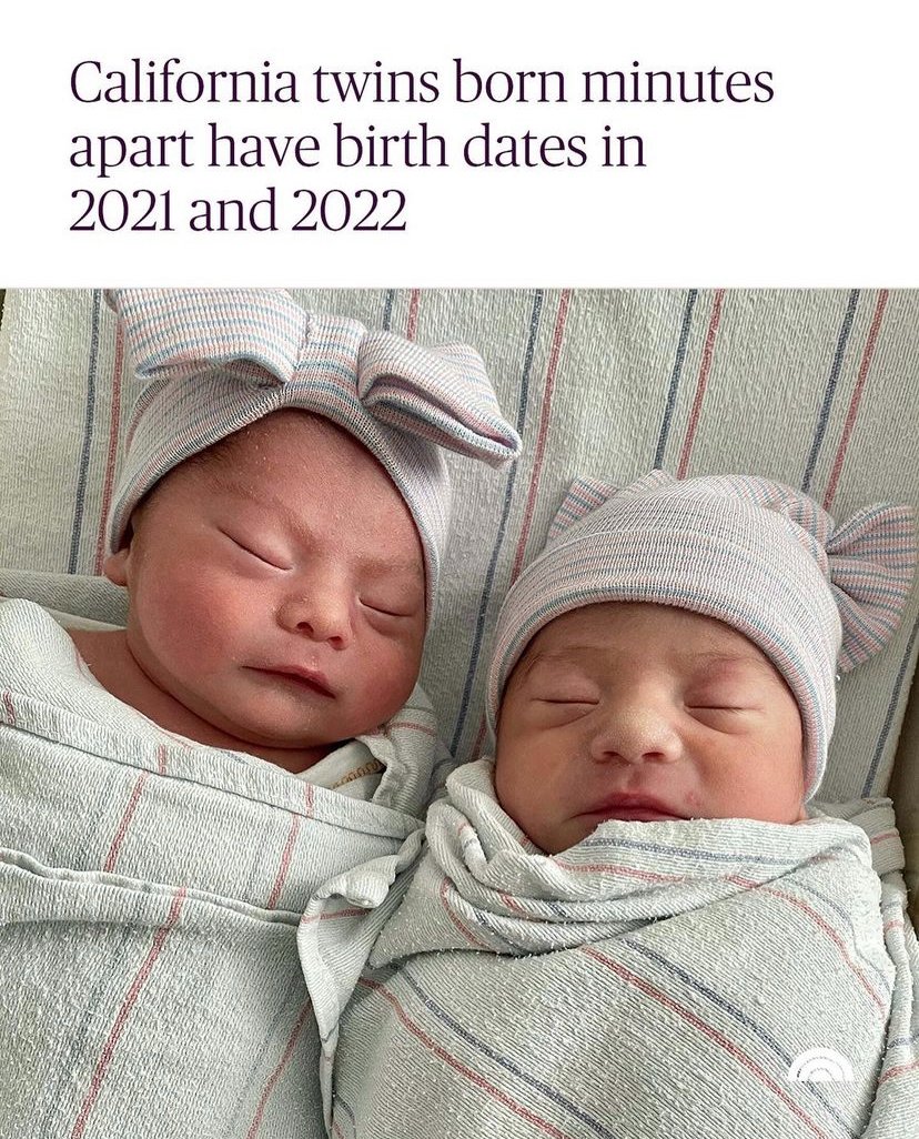 AMFMediaGroup's tweet image. Oh, baby! AMF client @NMCInspires Medical Center celebrated the birth of fraternal twins Aylin and Alfredo Trujillo, who were born 15 minutes apart yet in different years! Congrats to AMF’s #PR team for supporting our client in amplifying this incredible story. #publicrelations