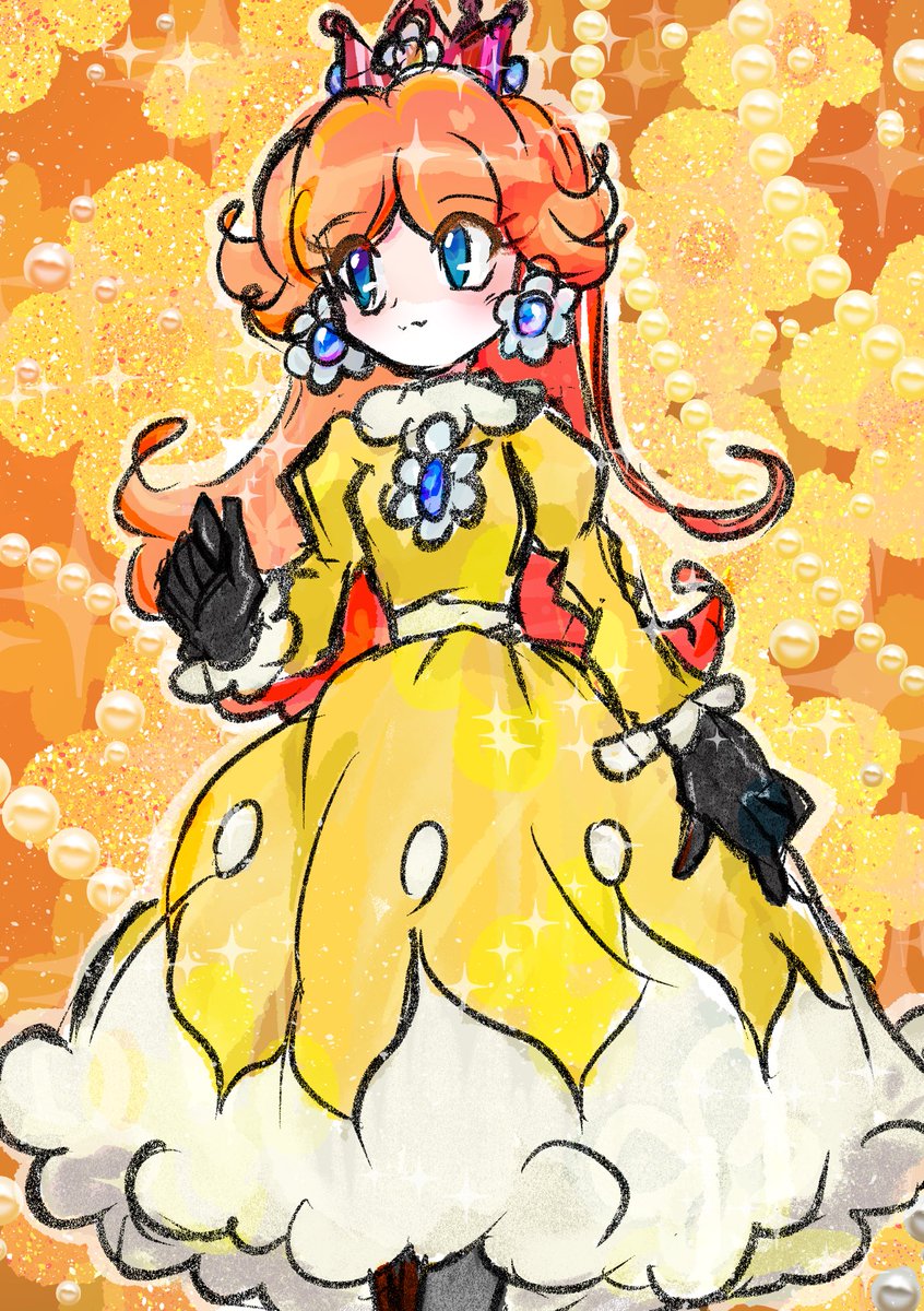 デイジー姫 「#PrincessDaisy #デイジー姫 #らくがき #SuperMario 」|らくがきしたがり屋@skeb @すっごいﾁｮｺﾄﾞｰﾅﾂ食べいなのイラスト