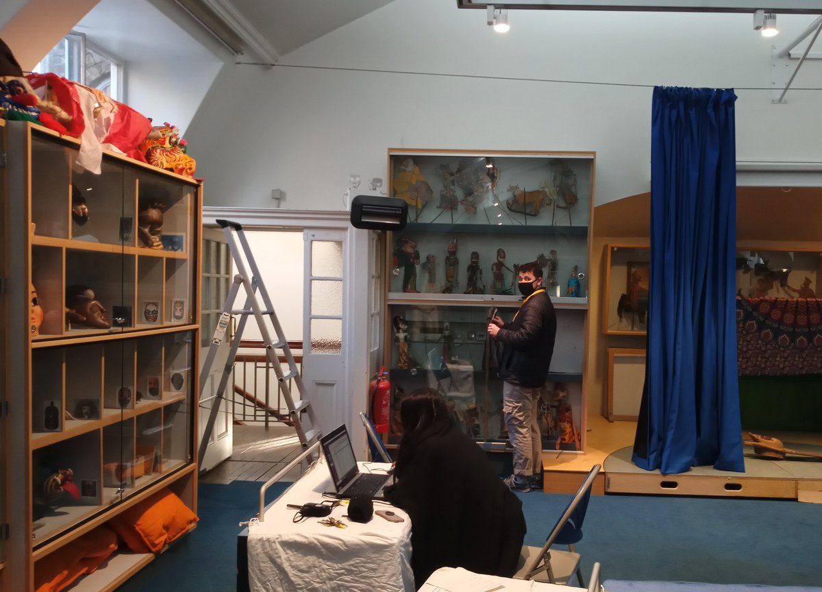 JuliaMCort's tweet photo. @HornimanMuseum, the learning teams start every year by auditing our 4,000 handling objects. Have the puppets moved over the break? https://t.co/QkOaVawQ3M