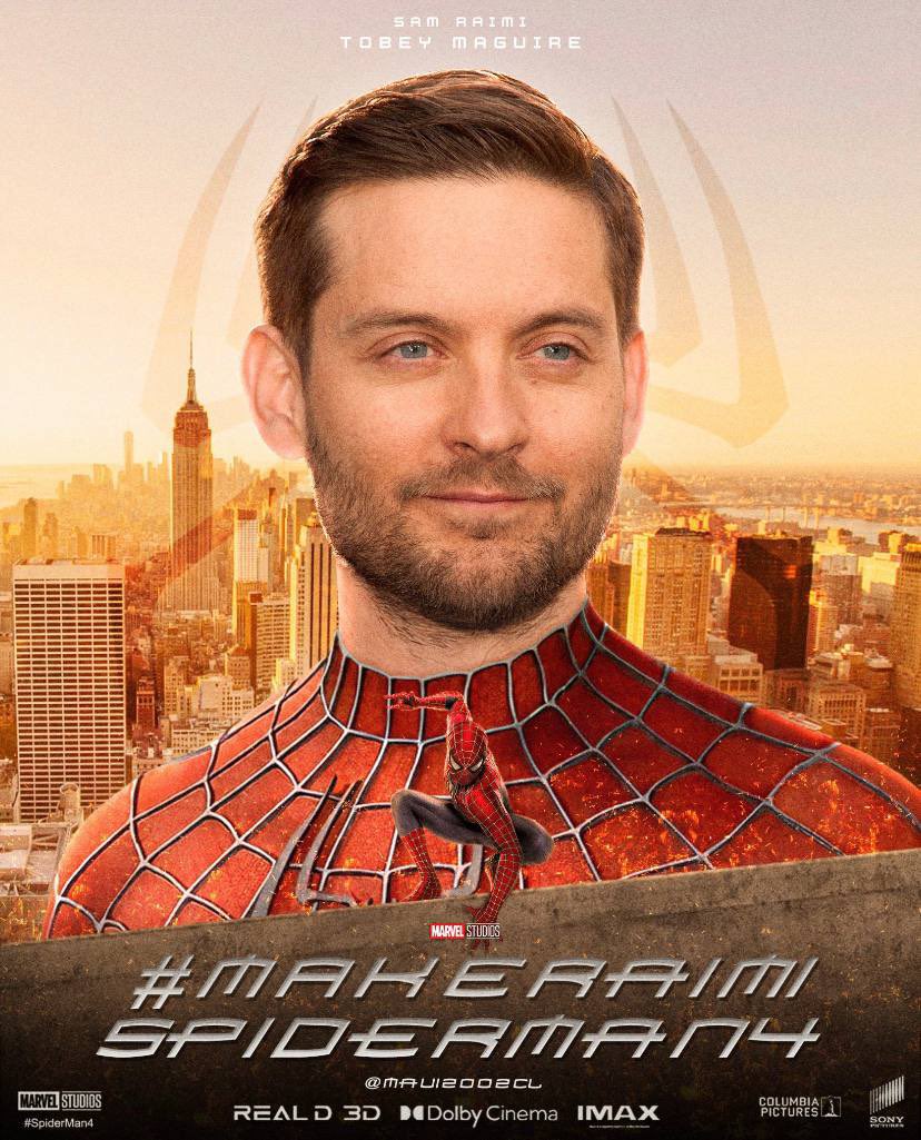 elisa_grimaudo's tweet photo. #MakeRaimiSpiderMan4 
(Grazie Ross) https://t.co/SmSXXGIaDV