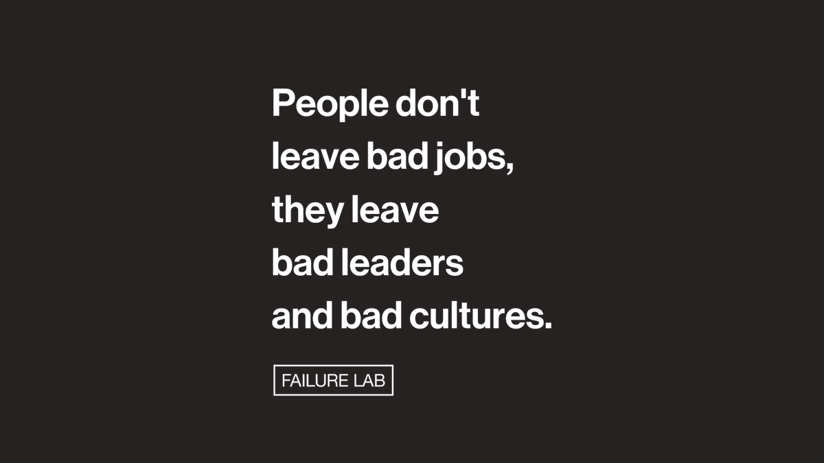 FailureLab's tweet photo. As you think about your workplace in 2022. What can YOU do to improve the vibe? 

#professionaldevelopment #humansfirst #failurelab #managebetter https://t.co/fJI9KR19Mg