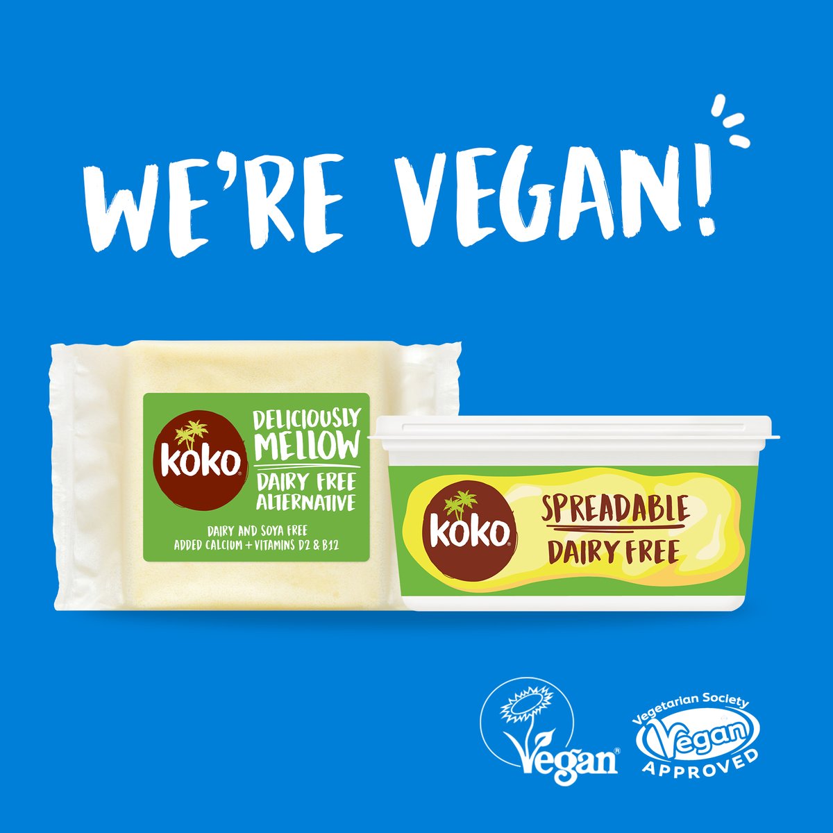 Try Koko Deliciously Mellow &amp; Spreadable - perfect for #veganuary

#vegan #dairyfree #plantbased #coconut #cheese #vegancheese #dairyfreecheese #plantbasedcheese #plantcheese #koko