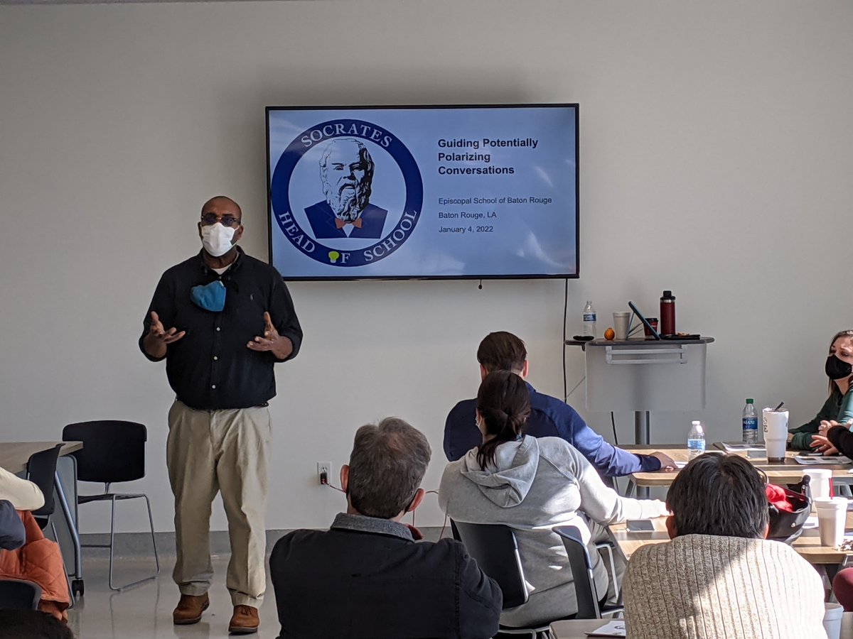 Proud to be working with <a href="/EpiscopalBR/">Episcopal</a> on Guiding Potentially Polarizing Conversations yesterday! It was great to dive into some of the research and models of what some of those conversations might look like.

#k12 #teachers #edleadership #education #educational #edutwitter #edpd