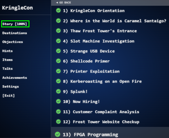 Absolutely elated to have completed the Kringlecon 4 - SANS Holiday Hack Challenge 2021!! Most fun and challenging. Thank you <a href="/counterhack/">Mike Terhaar</a> <a href="/edskoudis/">edskoudis</a> <a href="/chriselgee/">Chris Elgee</a> <a href="/joswr1ght/">Joshua Wright</a> <a href="/QPetabyte/">QwertyPetabyte</a> @kringlecon <a href="/rot169/">Andy Smith</a> <a href="/tliston/">Tom Liston</a> <a href="/icanhaspii/">icanhaspii</a> @kringlecon #HolidayHackChallenge