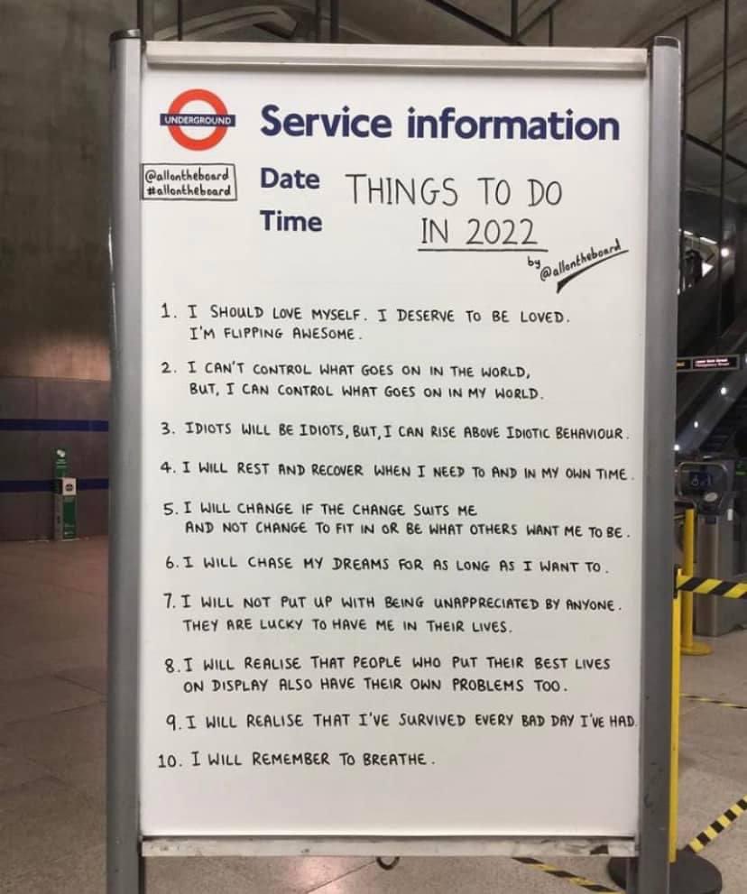 SarahRender's tweet photo. #allontheboard #preach #bekindtoyourself https://t.co/eKR8IqP4io