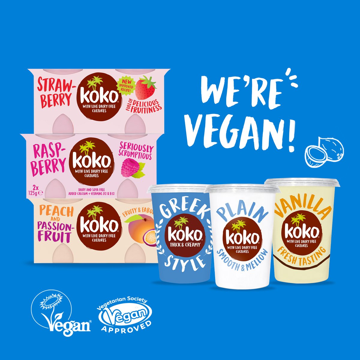 Try Koko Yogurts - perfect for #veganuary

#vegan #dairyfree #plantbased #coconut  #yogurt #veganyogurt #dairyfreeyogurt #plantbasedyogurt #plantyogurt #coconutyogurt  #koko