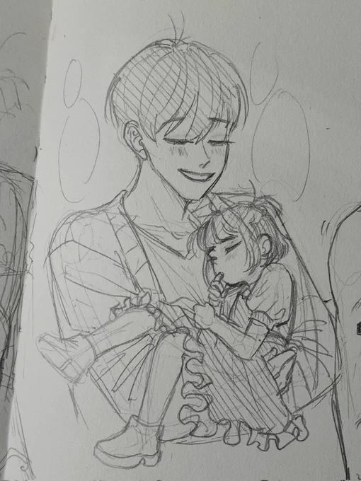 #ORV 
JoongDok as young parents lol (domestic fluff thread below)
I hc them both using diff methods to stop their 2 y.o. daughter (Biyoo) from crying:
KDJ: Story time ! Off-tune lullabies ! 
YJH: *blasting c0c0mel0n* 