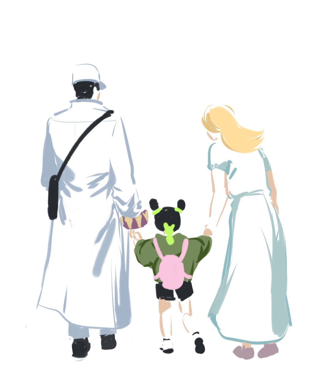 #jjba 
오라부녀 + 쿠죠부부
어느 날의 기억